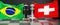 Brazil Switzerland summit, fight or a stand off between those two countries that aims at solving political issues, symbolized by a