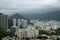 Brazilian Favela in Rio de Janeiro on a cloudy day