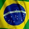 Brazilian Flag Closeup