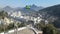 Brazilian flag Copacabana view Duque de Caxias Fort Leme Rio de Janeiro Brazil Landscape