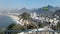 Brazilian flag Copacabana view Duque de Caxias Fort Leme Rio de Janeiro Brazil Landscape