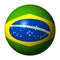 Brazilian flag sphere