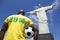 Brazilian Football Soccer Player 2014 Shirt Corcovado Rio de Janeiro