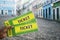 Brazilian Hand Holds Two Tickets to Event in Pelourinho Salvador Brazil