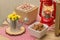 Brazilian June party table decorated with delicious typical sweets.