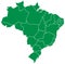 Brazilian map