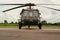 Brazilian militar helicopter frontal part