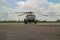 Brazilian militar helicopter parked in airport