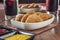 Brazilian snack deep fried beef croquette - Risolis de carne