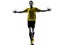 brazilian soccer football player young happiness joy man silhouette