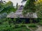 Brazilian traditional Indian straw roof.