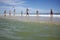 Brazilians Playing Altinho Keepy Uppy Futebol Beach Soccer Football