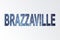 Brazzaville lettering, Brazzaville milky way letters, transparent background