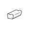 Bread, biscuits, pastry, brioche icon. Element of thanksgiving day for mobile concept and web apps illustration. Thin line icon