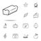Bread, biscuits, pastry, brioche icon. Thanksgiving day icons universal set for web and mobile