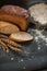 Bread composition with wheats