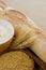 Bread, flour, and wheat germ show food allergens