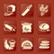 Bread icons