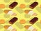 Bread Kind Borodinsky Bammy Tiger Yellow Seamless Wallpaper