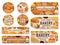 Bread and pastry desserts discount offer tags