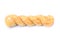 Breads twists donut, on white background