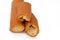 Breadsticks, also known as grissini, grissino or dipping sticks, pencil-sized sticks of crisp, dry baked bread, There is also a