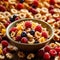 Breakfast cereal, granola grain breakfast food, simple staple