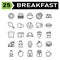 Breakfast set include donuts, food, junk, sweet, breakfast, hamburger, stall, rice, bowl, pizza, italian, brunch, cheese, dish,