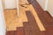 Breaking up a solid wooden floor