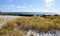 Breakwater along Indian Ocean with Coastal Dunes