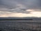 Breakwater at Grado Main Beach in Italy