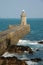Breakwater lighthouse Guernsey