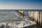 Breakwaters in the North Sea, Cadzand Bad, Holland