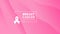 Breast Cancer Awareness pink abstract animation