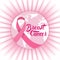 Breast Cancer Awareness Pink Globe Banner