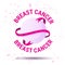 Breast Cancer Awareness Pink Globe Banner