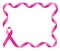 Breast Cancer Awareness Pink Ribbon frame
