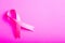 Breast cancer awareness pink sign symbol