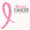 Breast Cancer Awareness Ribbon Background