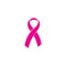 breast cancer awareness,ribbon logo vector template-vector