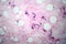 Breast fibroadenosis, light micrograph