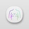 Breast rash app icon