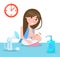 Breastfeeding Mother and Child Vector Illustration