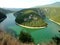 Breath taking landscape photo of clean green river