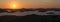 Breath taking sunset over Croatian islands