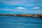 Breath taking View to the Blue Water on the Ferry  Boat to Tierra Del Fuego, Chile