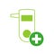 Breath test icon