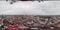 Breathtaking 360-Degree Aerial View of Opole, Poland, Showcasing the Picturesque Town Square and Surrounding