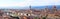 breathtaking city view of Florence in Italy with Arno River and