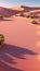 A Breathtaking Desert Scene With A Cactus Plant In The Foreground AI Generative